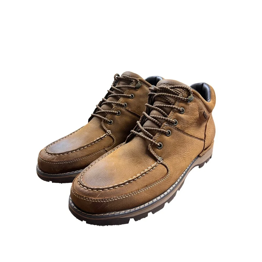 ROCKPORT XCS Umbwe II Waterproof Leather Chukka Boots Men Sz 11.5 Hiking Travel